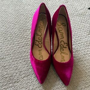 Sam Edelman Fuchsia Heels